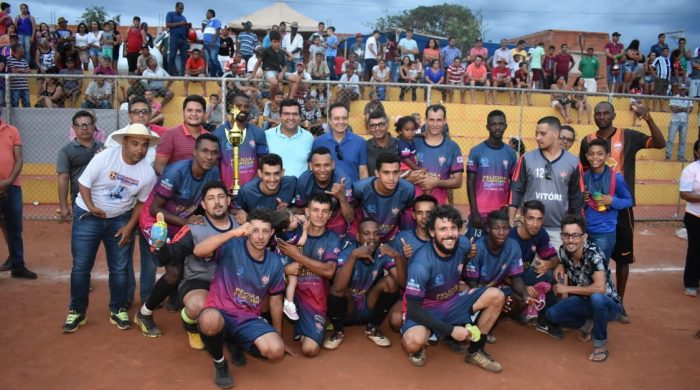 1 90 e1574797224309 Equipe Dão Brasil é a grande campeã do XVI Campeonato de futebol Armindo Paes de Morrinhos