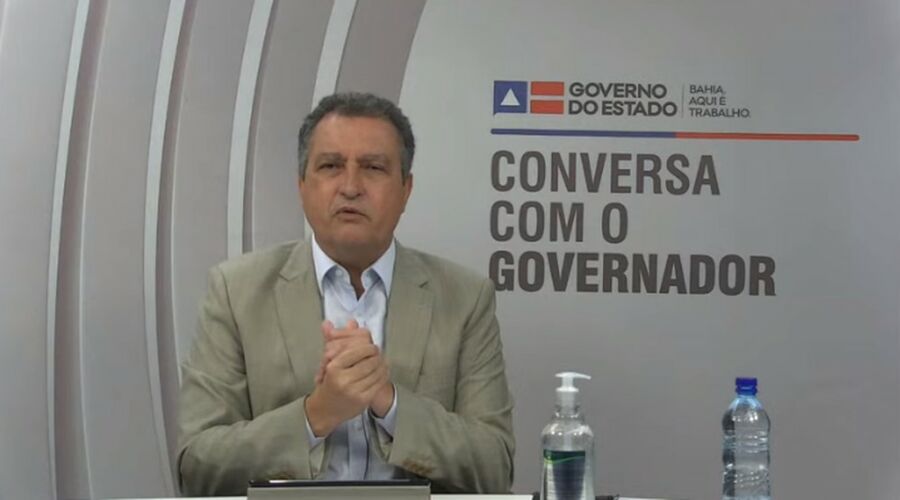 rui costa Governador da Bahia anuncia prorrogação de medidas restritivas por mais 48 horas