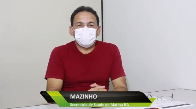 matina Apesar de ter sido noticiado na noite desta quinta-feira (4), Matina, até o momento, não registrou nenhum caso positivo para Covid-19 no município