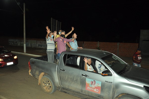 DSC 8886 1 1 Grande carreata marca apoio popular a candidatura de Dr. Pedro e Nozinho em Sebastião Laranjeiras