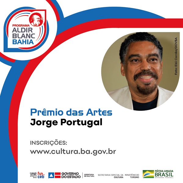 jorge Funceb lança Prêmio das Artes Jorge Portugal para aplicar recursos da Lei Aldir Blanc