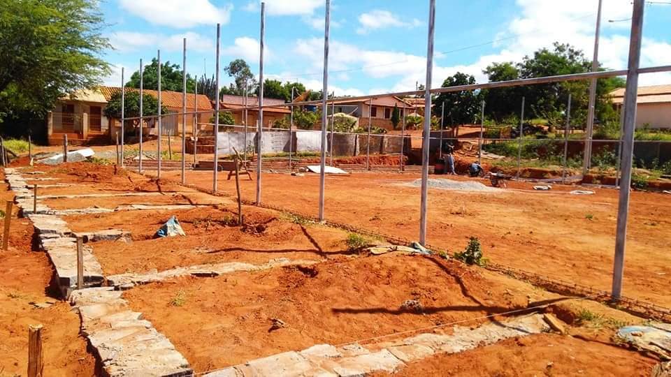 132093108 1033694307036017 4454162200132146001 n Guajeru: Construção da Quadra Poliesportiva na comunidade de Tanque Novo segue em andamento