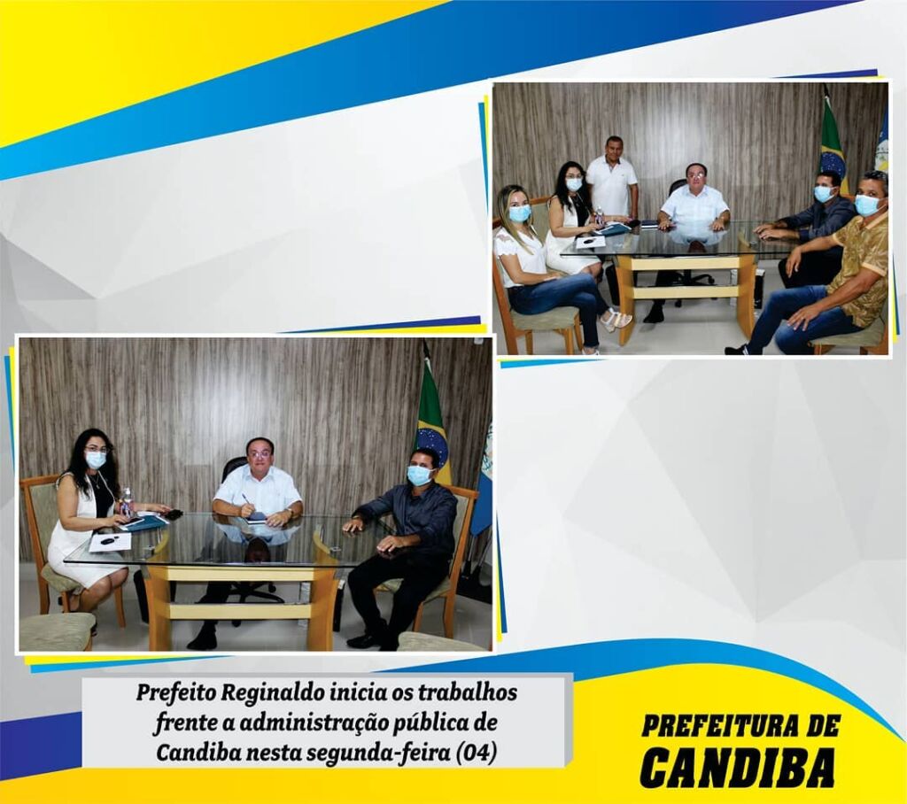 135261567 164187251709912 4337047182950370398 n Prefeito de Candiba define novo horário de funcionamento da prefeitura e se reúne com a equipe técnica