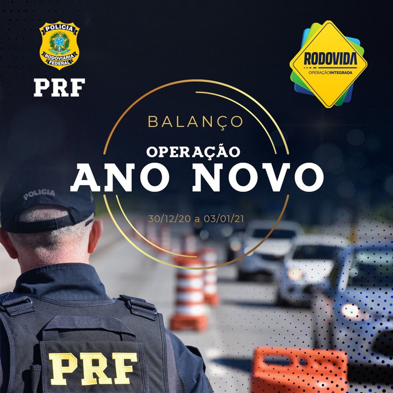 f86c2641 a5fb 41e6 8b2d af5a9e35d32d PRF encerra Operação Ano Novo e apresenta balanço dos cinco dias de atividades nas estradas baianas