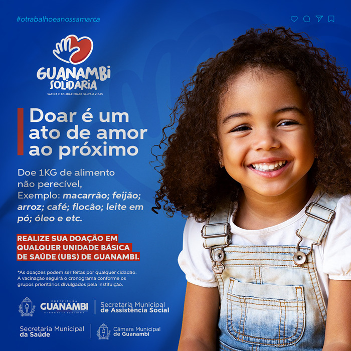 130112202121041 Câmara de Guanambi pede intensificação da campanha Guanambi Solidária