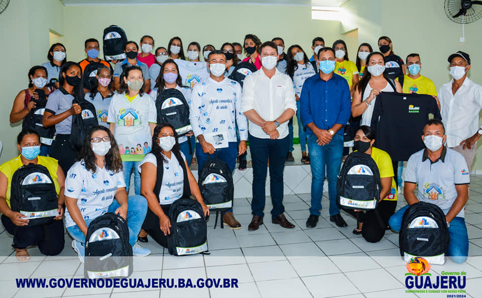 181852621 155634979832713 875892352683320005 n Governo de Guajeru promove reunião para entrega de uniformes e materiais de trabalho aos agentes comunitários de saúde