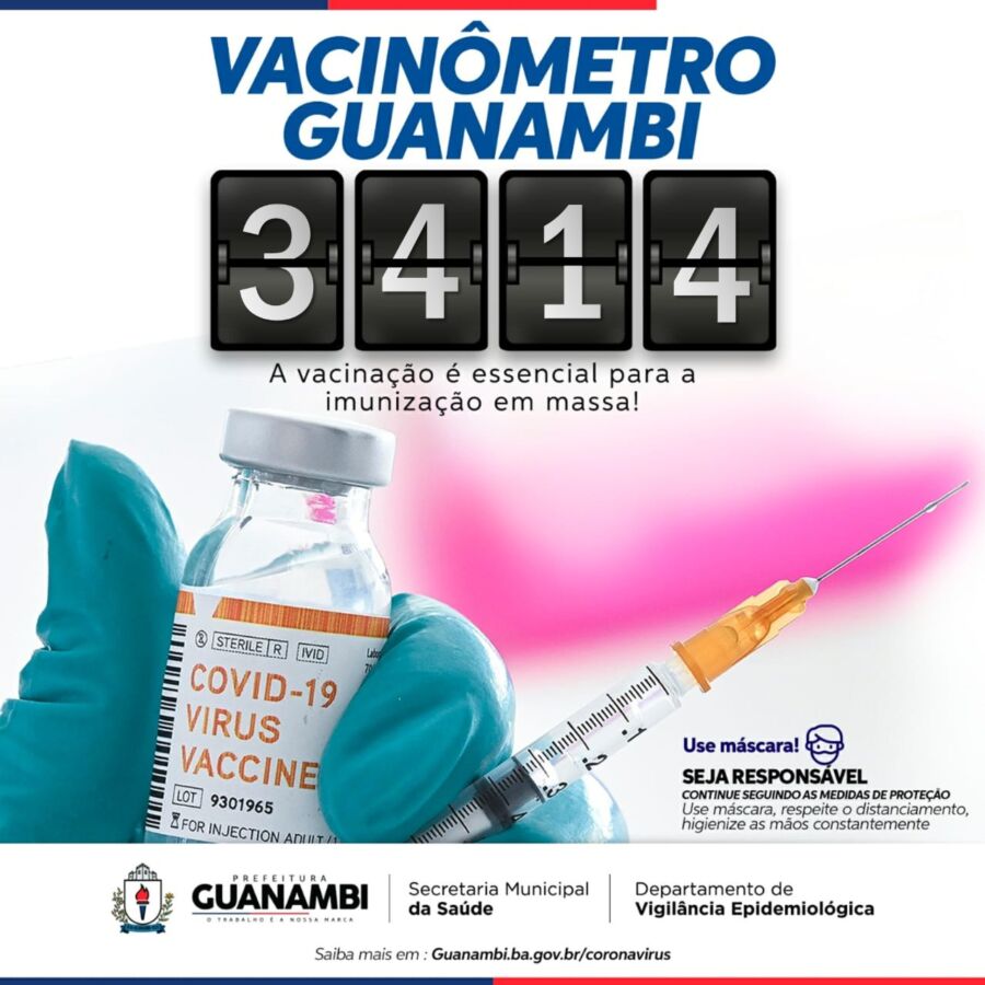 WhatsApp Image 2021 02 16 at 20.17.20 4 Guanambi registra mais 20 casos e atinge 3405 infectados pela covid-19; 3272 estão recuperados