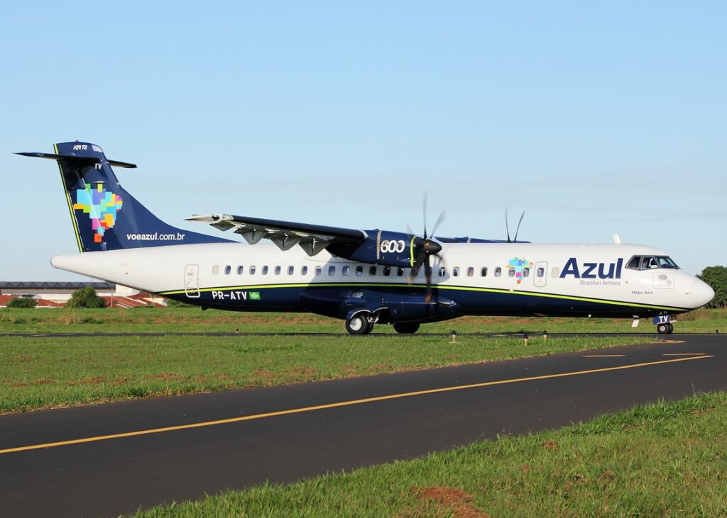 ATR ATR 72 600 ATR 72 212A Azul Linhas Aereas Brasileiras AN2298854 Azul vai operar em Guanambi e anuncia retorno de voos em Lençóis