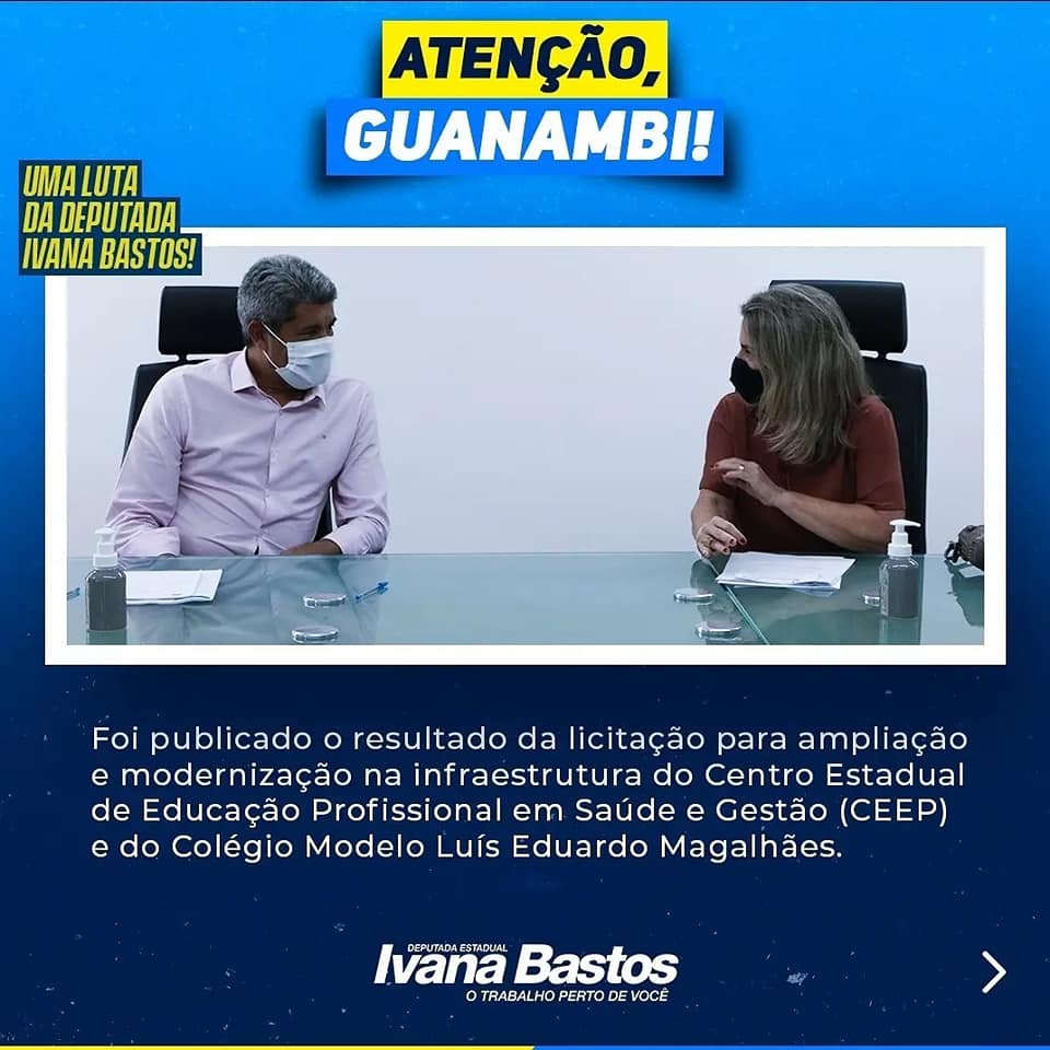 sec Ivana Bastos garante escolas em Tempo Integral para Guanambi