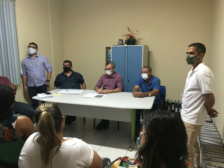 COMERCIANTES 2 Prefeitura de Sebastião Laranjeiras e comerciantes discutem demandas da categoria no município