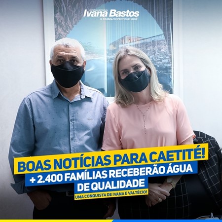 caetite1 Deputada e prefeito garantem água de qualidade para 2.400 famílias de Caetité