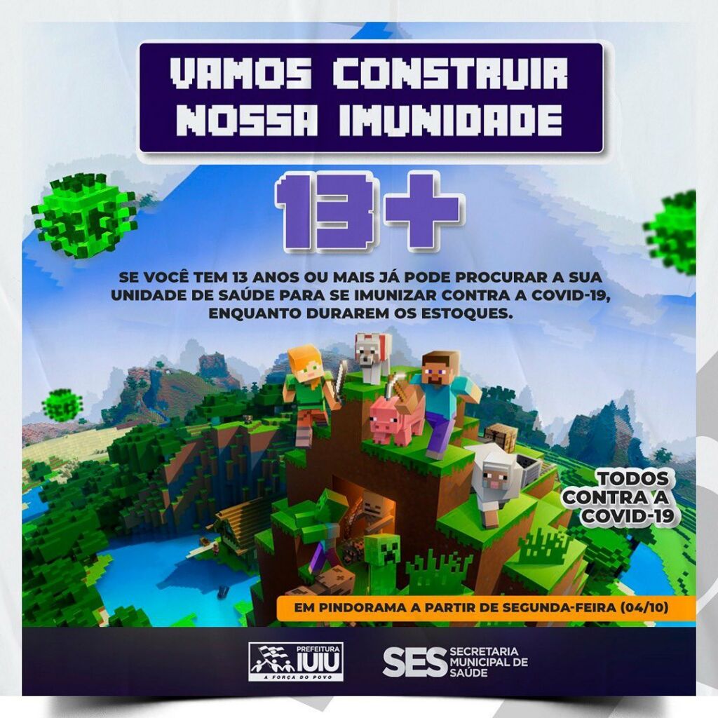 243694949 960654564485886 7035110075467580929 n Prefeitura de Iuiu divulga cronograma de vacinação para 13 anos ou mais