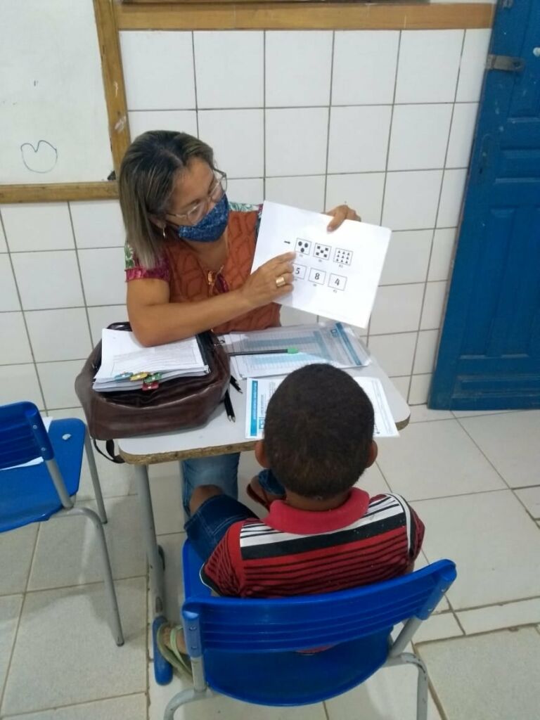 249529187 1532084283807531 8800863645544056077 n Educação em foco: Teste de Desempenho Escolar é aplicado na Escola São Francisco (Agrovila 02) em Serra do Ramalho