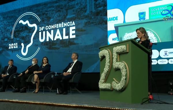 thumbnail 24 CNLE 4 Presidente da Unale, deputada Ivana Bastos, abre oficialmente a 24ª CNLE