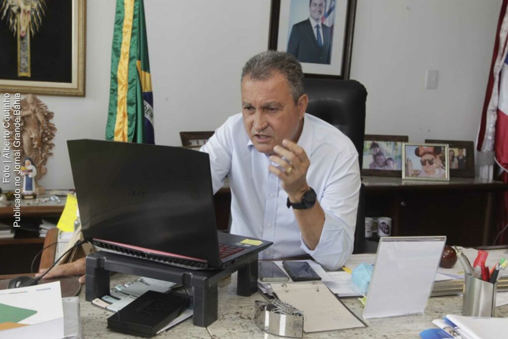 Governador Rui Costa 20211210 Governador Rui Costa se reúne com prefeitos de cidades atingidas pelas chuvas e faz alerta à população