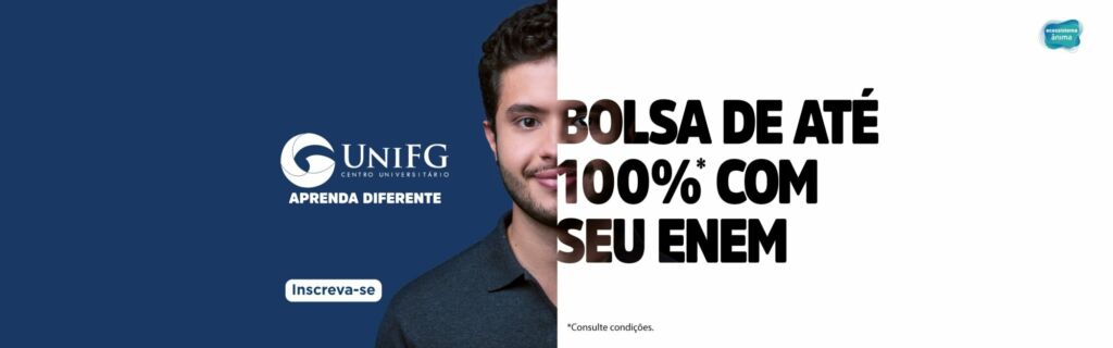 Bolsas Enem UniFG oferta bolsas de até 100% por meio da nota do Enem