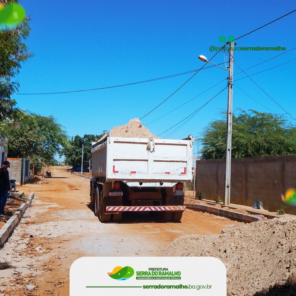 289224562 334338585542669 2966501937089237543 n Prefeitura de Serra do Ramalho segue em ritmo acelerado na realização de obras