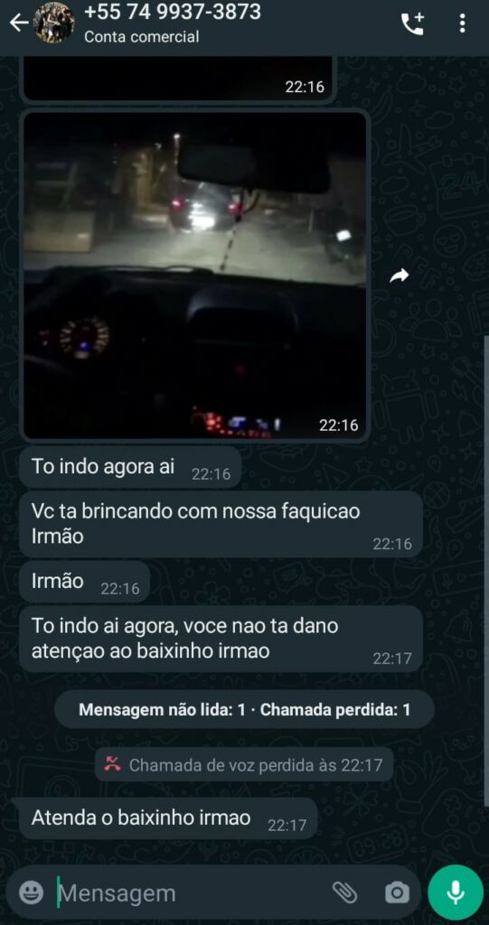 WhatsApp Image 2022 08 08 at 08.03.07 17º BPM alerta a população acerca de golpe aplicado por telefone com ameaças em nome de facção criminosa