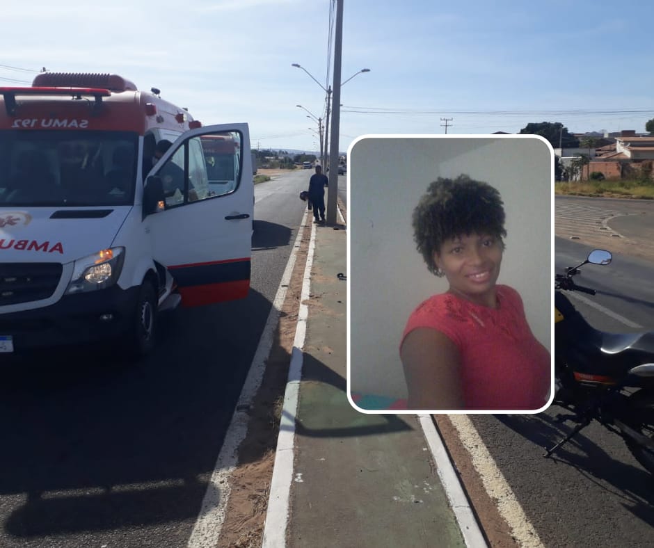 acidente Terezinha Mulher morre após ser atropelada por motocicleta em avenida de Guanambi