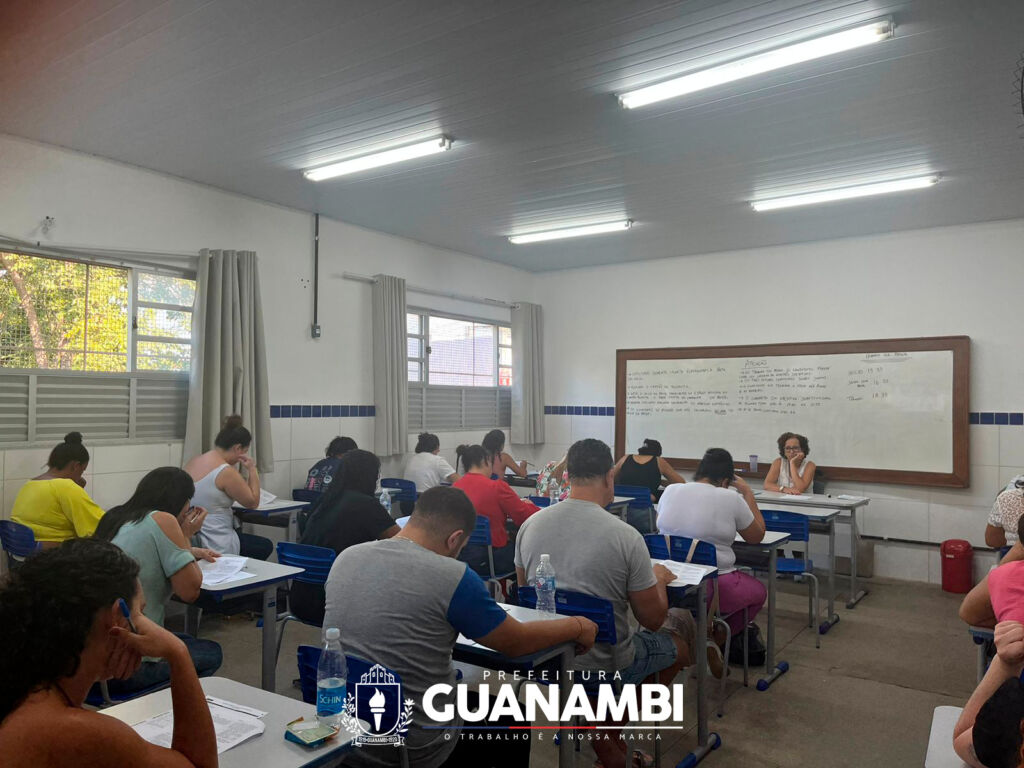 Concurso da Prefeitura de Guanambi teve provas aplicadas neste domingo 20 1 Concurso da Prefeitura de Guanambi teve provas aplicadas neste domingo (20)