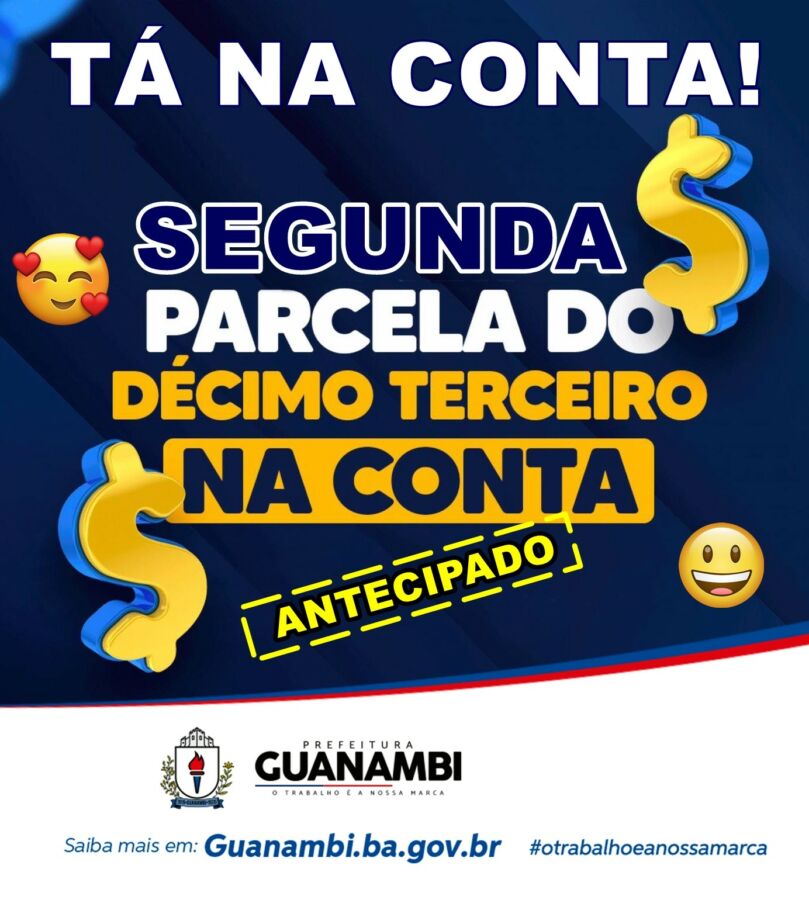 WhatsApp Image 2023 12 09 at 17.51.50 Prefeitura de Guanambi antecipa pagamento do 13° para os servidores