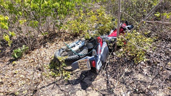 XCZCA PM recupera motocicleta roubada na zona rural de Carinhanha