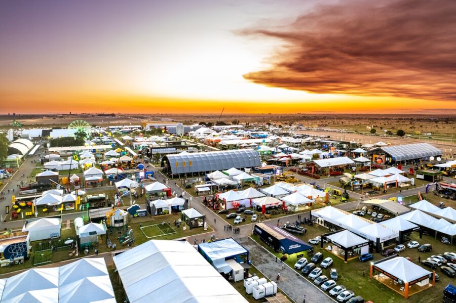 Bahia Farm Show imagem aerea Bahia Farm Show 2024 demonstra a força do agro como a herança do Brasil