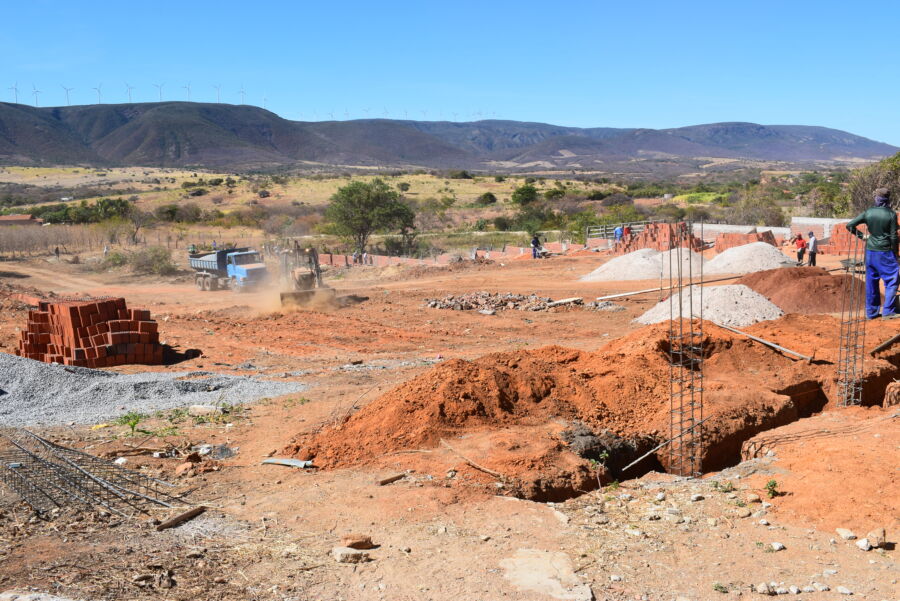 DSC 0157 Prefeitura de Pindaí avança com obras da nova e moderna escola da Tabua