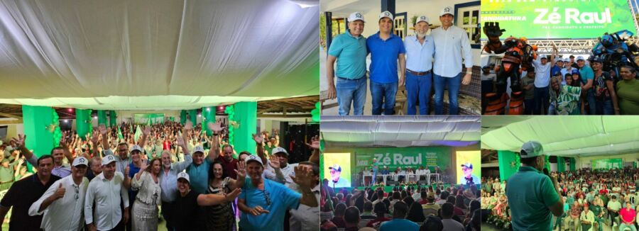 SANTANA Zé Raul Leão lança pré-candidatura à Prefeitura de Santana com forte apoio político e popular