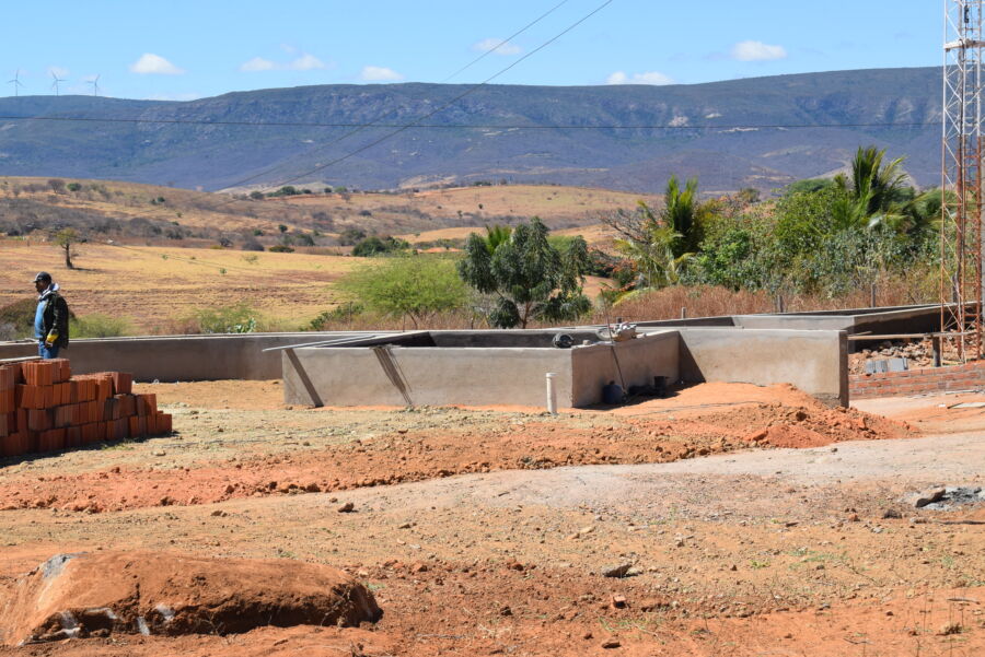 DSC 0521 Prefeitura de Pindaí avança nas obras de construção da Praça de Tataíra