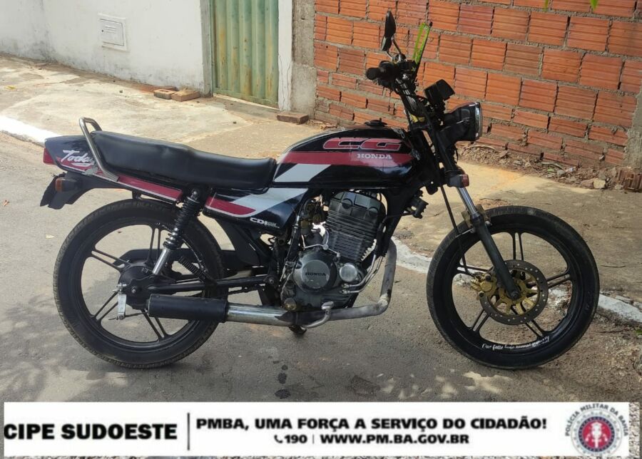 WhatsApp Image 2024 10 15 at 17.45.22 CIPE Sudoeste apreende motocicleta adulterada e entorpecentes durante patrulhamento em Pindaí