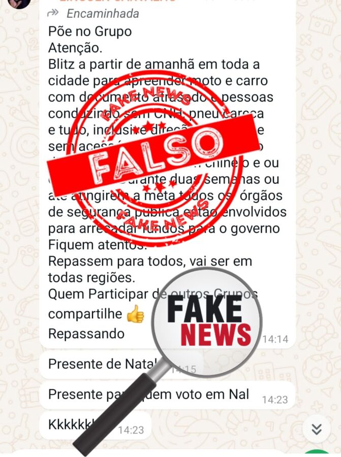 WhatsApp Image 2024 10 23 at 20.00.02 Alerta de Fake News: Prefeitura de Guanambi não está ou fará blitz arrecadatória em toda a cidade