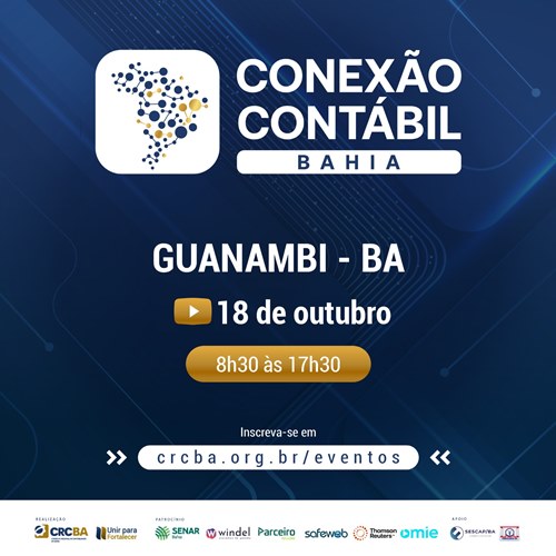 Guanambi será a capital da Contabilidade na Bahia no dia 18 de outubro