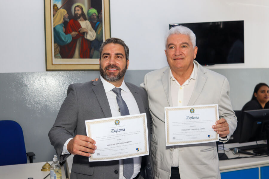 IMG 1054 Prefeito Dr. João Vitor, Vice-Prefeito Tito Eugênio e Vereadores são Diplomados em Riacho de Santana