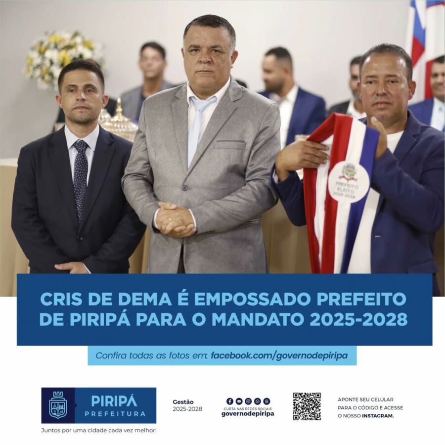 Snapinsta.app 472492535 1643647579563628 4913937503912647674 n 1080 Piripá inicia nova gestão com posse de Cris de Dema como prefeito